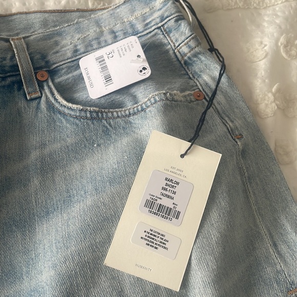 🎄FLASH HOLIDAY SALE!🎄✨NEW!✨Citizens Of Humanity Marlow Vintage Fit Shorts - Picture 10 of 12